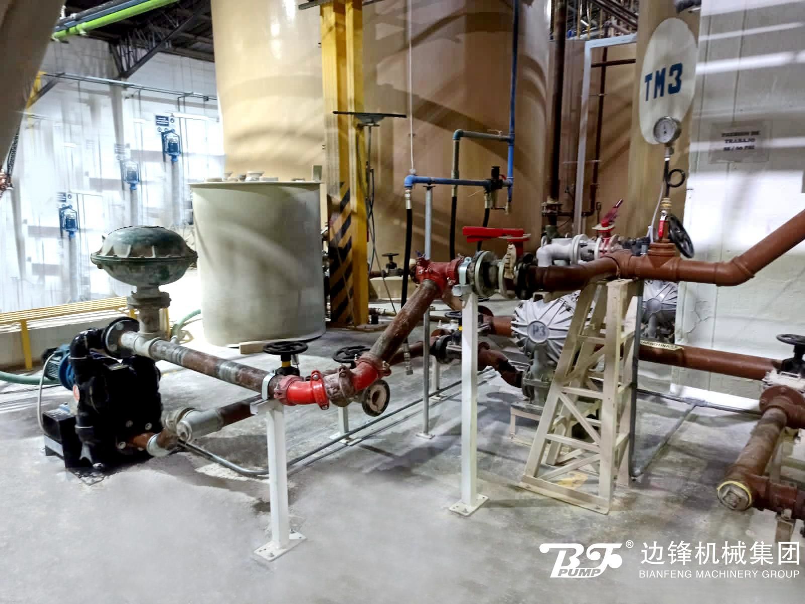 粘土懸浮液輸送，建筑行業(yè)隔膜泵應用案例