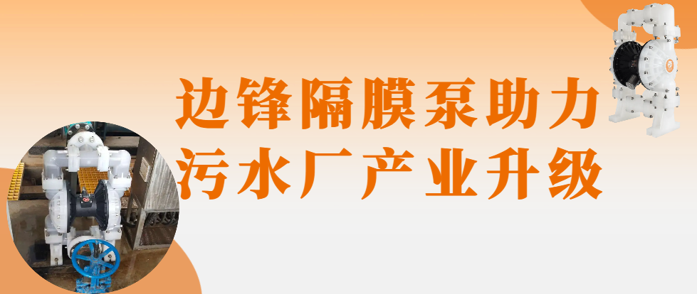 邊鋒為污水處理廠定制高效解決方案！
