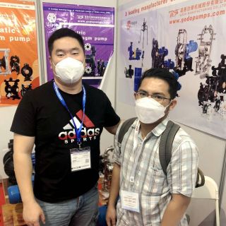 國慶我在崗！邊鋒閃現(xiàn)2022年印度尼西亞水處理展覽會(huì)